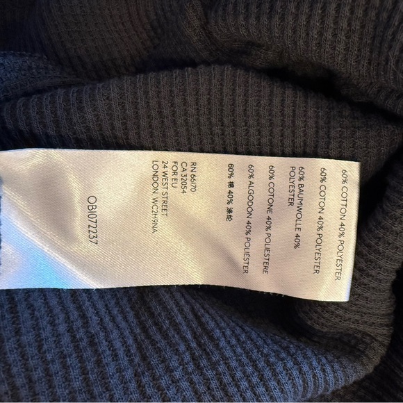 We The Free People Thermal Tee Top Women’s Large Bright Side Mixed Print Boho - Picture 8 of 11